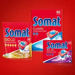 Таблетки для миття посуду у посудомийній машині Somat Classic Класік, 220 таблеток - мініатюра 7
