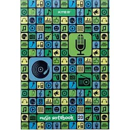 Зошит для нот Kite K24-404