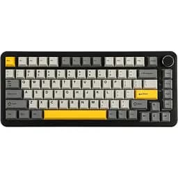 Клавиатура Ajazz AK820 MAX Magnetic Switch Black/Gray/Yellow RGB (AK820MAX-WM-BGY) [142201]