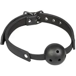 Кляп Easy Toys Ball Gag Plastic Gag With Air Holes 4.5 см черный