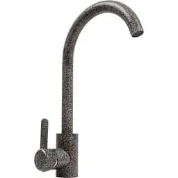 Смеситель кухонный Platinum 7990 NEST поворотный однорычажный из нержавеющей стали микс (SP000041080)