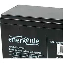 Акумулятор EnerGenie AGM 12V (12V/7Ah/84Wh) (BAT-12V7AH) [114073] - мініатюра 3