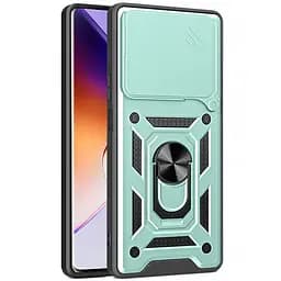 Чохол Ummi Camshield Serge Ring для Xiaomi Poco M7 Pro 5G Зелений/Green - мініатюра 2