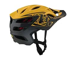 Велошолом Troy Lee Designs A3 Mips Helmet Uno XS/S Yellow (1106-150267021) - мініатюра 4