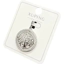 Кулон жіночий Xuping Дерево в кільці із медичного золота гіпоалергенний