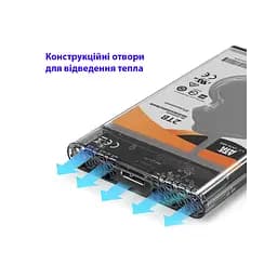 Кишеня зовнішня Maiwo 2.5" SATA/SSD HDD - USB3.0 (K2510B) - мініатюра 2