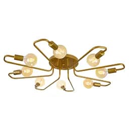 Люстра потолочная Brille Е27 60W G (BR-01 617C/8)