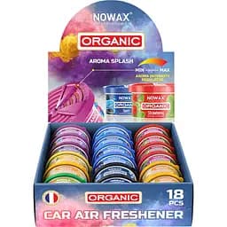 Набор ароматизаторов Nowax Organic Mix в выставочном боксе 18 шт. (NX00118)