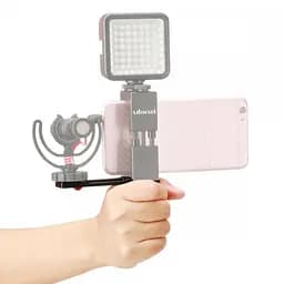 Адаптер кронштейн Ulanzi Vijim Extenal Cold Shoe Mount UV-1391 PT-7 Black - мініатюра 3