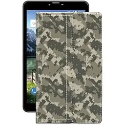 Чохол StatusCASE з екошкіри для планшету Bravis NB851 8 3G Хаки-зелений