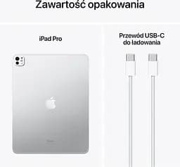 Планшет Apple iPad Pro 13 2024 Wi-Fi + Cellular 16GB/1TB Silver with Nano-texture Glass (MWT03) - мініатюра 8