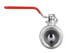Кран кульовий Thermo Alliance Forte 1 1/2" ВВ прямий, PN40, важіль SF600W40 - мініатюра 2