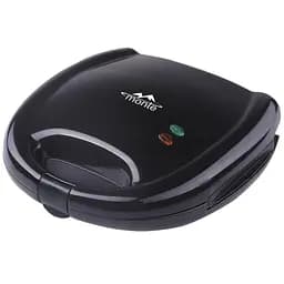 Monte Бутербродниця/750ватт/пластини з мармурово-керамічним покриттям/індикатор роботи/тип пластин:сендвіч/нерж.