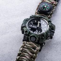 Чоловічий наручний годинник Besta Military з компасом (Камуфляж) - мініатюра 4