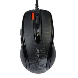 Мышь A4Tech F5 USB Mystic Black