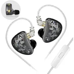 Дротові навушники KZ AS24 Tuning з мікрофоном black