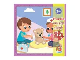 Пазлы G-Toys Детская площадка, 12 элементов, LX03