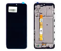 Дисплей Vivo Y53s чорний + рамка