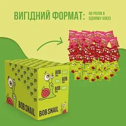 Натуральні фруктові та фруктово-ягідні цукерки Bob Snail в асортименті 600 г (10 г х 60 шт.) - мініатюра 3