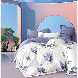 Комплект постельного белья Soho Studio Lavander Евро 200x230 см молочно-лавандовый (A130047)