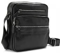 Чоловіча сумка-месенджер Tiding Bag SM56-9981A теляча шкіра 21x7x25 см