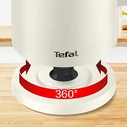 Електрочайник Tefal Thermo Protect 1.5 л пластик нержавіюча сталь світло-бежевий kuh0015409 - мініатюра 10
