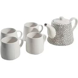 Сервиз чайный Led Danny Home чайник 1.4 л, чашка 400 мл 4 шт. (B060248)