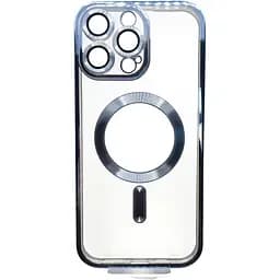 Чохол-накладка BeCover TPU Chrome Case (MagSafe) для Apple iPhone 16 Pro Sierra Blue (712082)