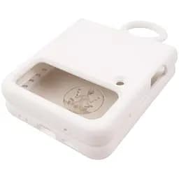 Чохол Foldables Silicone Cover Lakshmi (AAA) для Samsung Galaxy Z Flip4 Білий / White - мініатюра 4