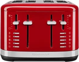 Тостер KitchenAid на 4 тости червоний (5KMT4109EER) - мініатюра 2