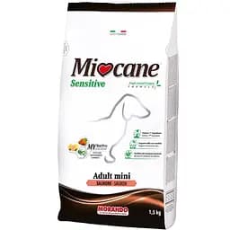 Монопротеиновый сухой корм для собак мелких пород Morando MioCane Mini Sensitive Monoprotein, лосось, 1,5 кг