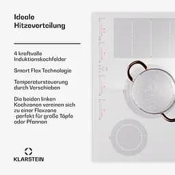 Гібридна індукційна варильна поверхня Klarstein Masterzone 77 (10045793) - мініатюра 2