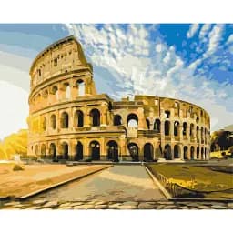 Картина по номерам Brushme Колизей на рассвете 40x50 см
