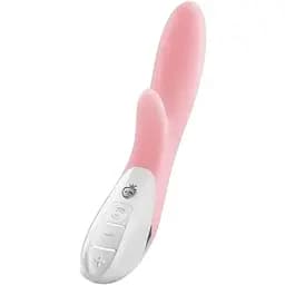 Вібратор-кролик Mystim Danny Divido Candy Rose з глибокою вібрацією 2 мотори