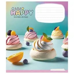 Тетрадь ученическая Школярик Cute things 024-3359L-2 в линию 24 листа