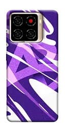 Чехол itsPrint Purple Abstract для ZTE Blade A56