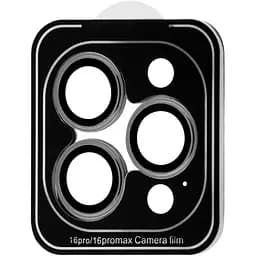 Захисне скло на камеру Proove Achilles для Apple iPhone 16 Pro/16 Pro Max Black (CPPAIP16PM01) [116020]