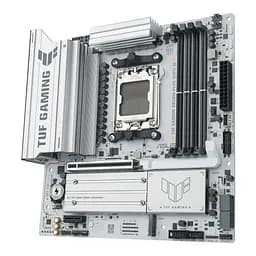 Материнcька плата TUF GAMING B850M-PLUS WIFI7 W sAM5 B850 4xDDR5 M.2 HDMI DP Wi-Fi BT mATX біли Asus teh0018981 - мініатюра 5
