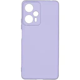 Чохол Silicone Cover Full Camera A Xiaomi Poco F5 Lilac