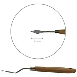 Мастихін Rosa Studio 11917 ромб міні довжина 3 см ст.код1001