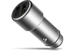 Автомобільний зарядний пристрій ZMI 18W QC3.0 silver