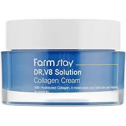 Крем для обличчя FarmStay DR.V8 Solution Collagen Cream 50 мл - мініатюра 2