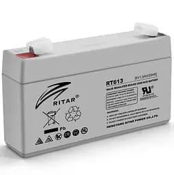 Аккумуляторная батарея для ИБП Ritar AGM 6 V / 1.3 А*ч (RT613)