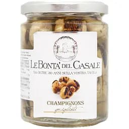 Грибы Le Bonta' del Casale Шампиньоны Гриль в масле 314 мл