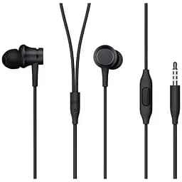 Навушники Xiaomi Mi Piston Fresh bloom з мікрофоном Black (ZBW4308GL)