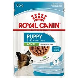 Вологий корм для цуценят Royal Canin Puppy X-Small для дрібних порід 85 г (1593001)