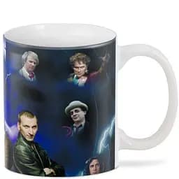 Кухоль GeekLand Doctor Who персонажі DW.02.060 330 мл білий