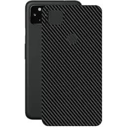 Захисна плівка StatusSKIN для Google Pixel 4a Корпус Вініл Карбон чорний - мініатюра 1