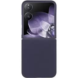 Чохол Foldables Silicone Cover Lakshmi (AAA) для Xiaomi Mix Flip 2 Темно-синій / Midnight blue - мініатюра 2