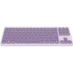 Клавіатура Canyon Keyboard OnType 10 Low Profile EN Wired Violet (CNS-HKB10V) - мініатюра 4